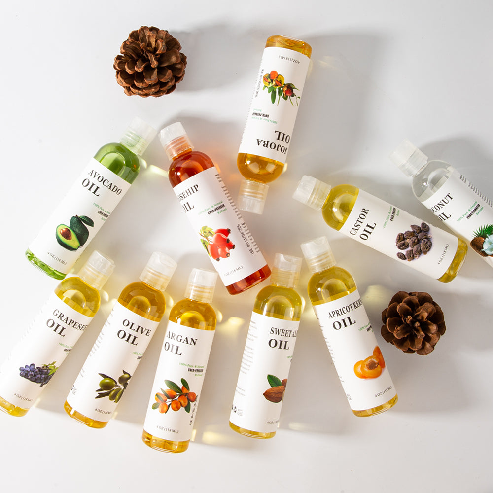 OEM Repairing Argan Diluting Oils Fractionated Coconut Nourishing Body Massage Carrier Oil