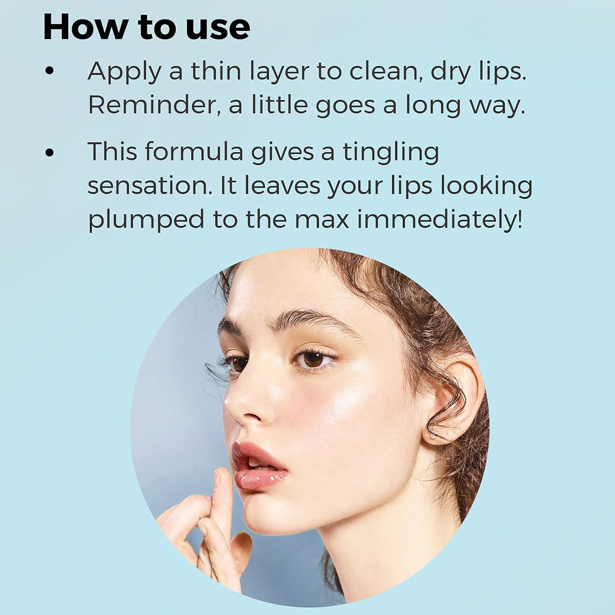 Factory Price Hydrated Lip Gloss Plumper Moisturizing Lip Plump with Vitamin C AHA