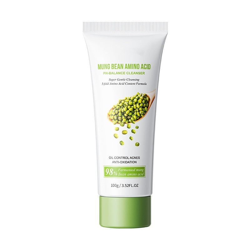 Wholesale Anti Oxidation Mung Bean Amino Acid Face Cleanser for Dry Skin