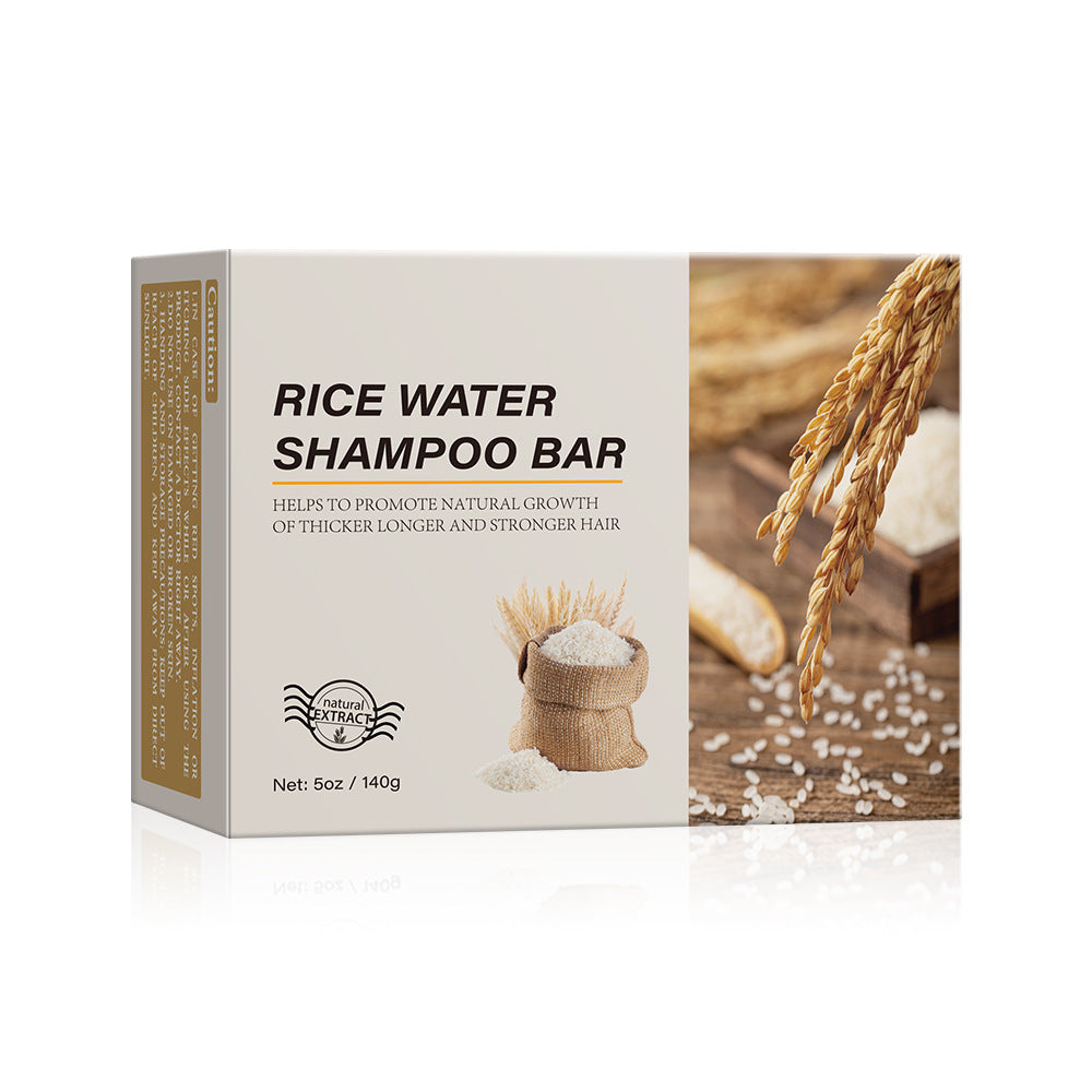 Factory Price Promoting Growth Scalp Nourishing Rice Water Shampoo Soap Bar