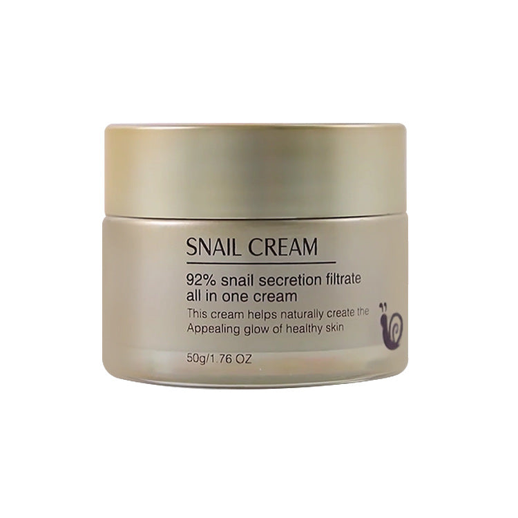 Private Label Moisturizing Night Moisturizer Vitamin C Brightening Snail Face Cream for Wrinkles