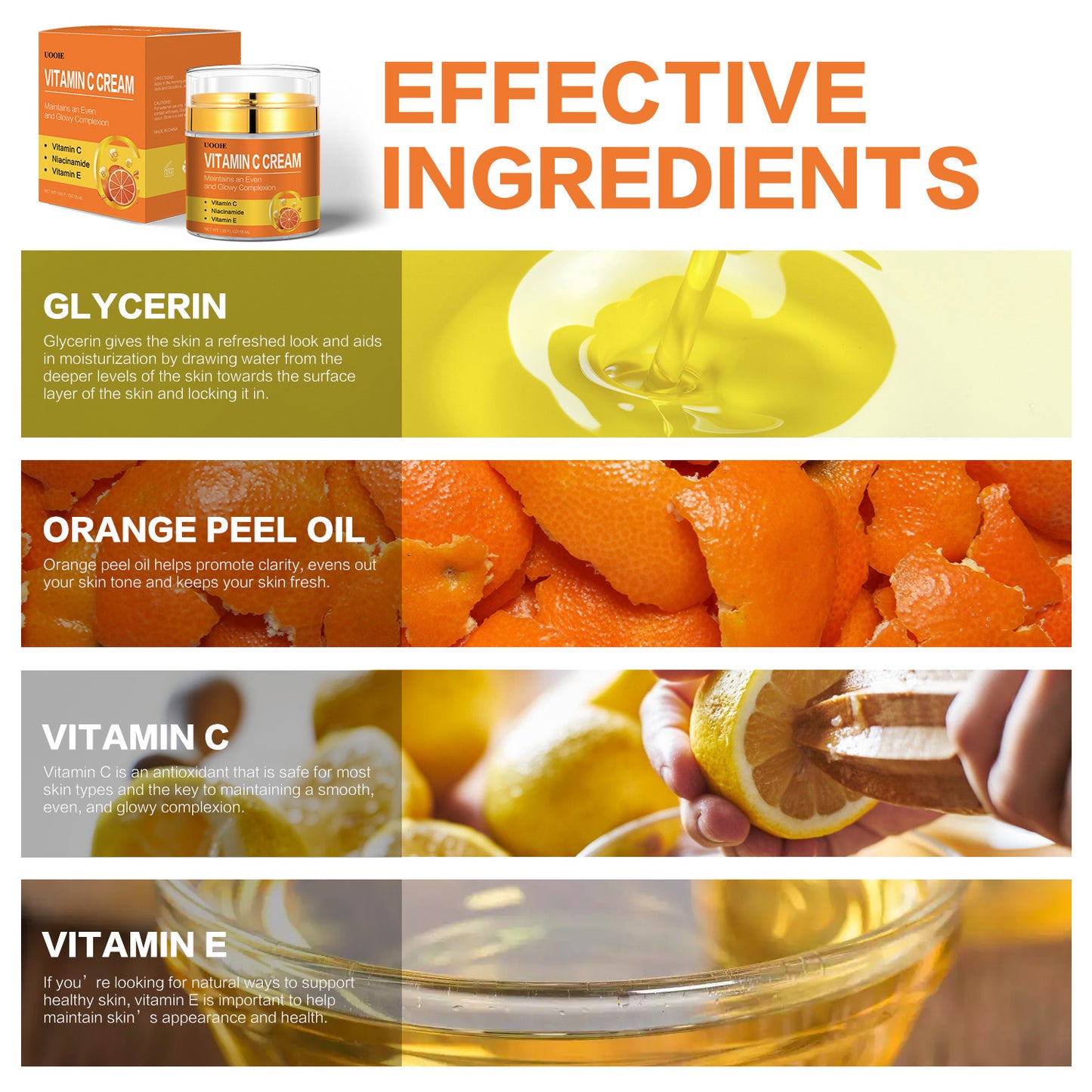Wholesale Skin Bleaching Cream Dark Spot Corrector Vitamin C Lotion for Face