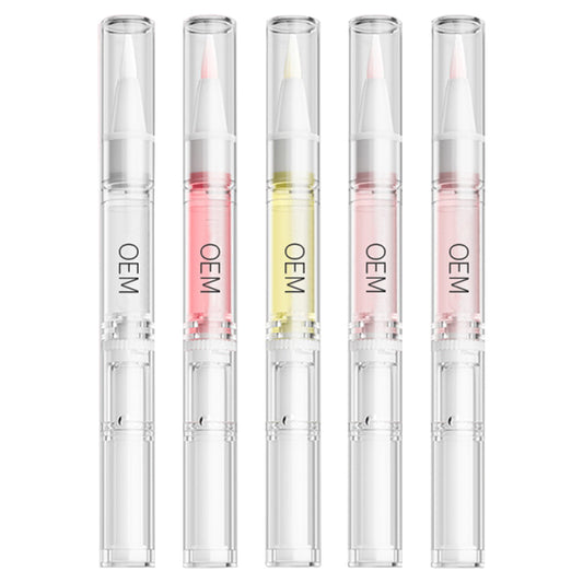 OEM Nail Salon Care Scented Cuticle Revitalizer Oil Twist Brush Pen Cuticle Oil Pen for Nails