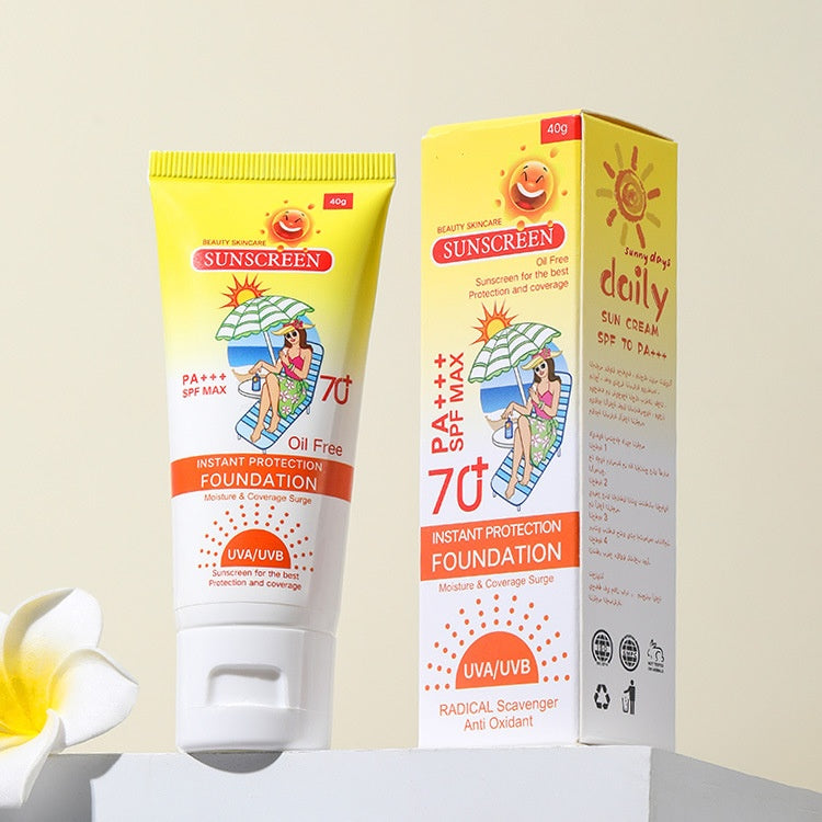 New Arrival UV Protector Face Sun Cream Non-Greasy Moisturizing Sunscreen Lotion for Women