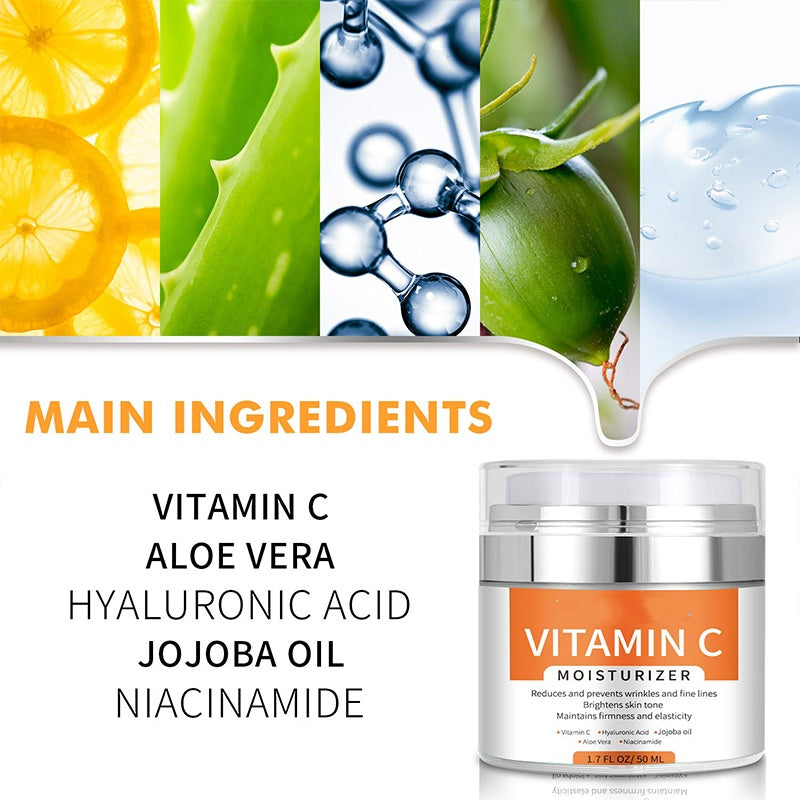 Wholesale Whitening Anti Wrinkle Face Cream Vitamin C Face Moisturizer for Dry Skin