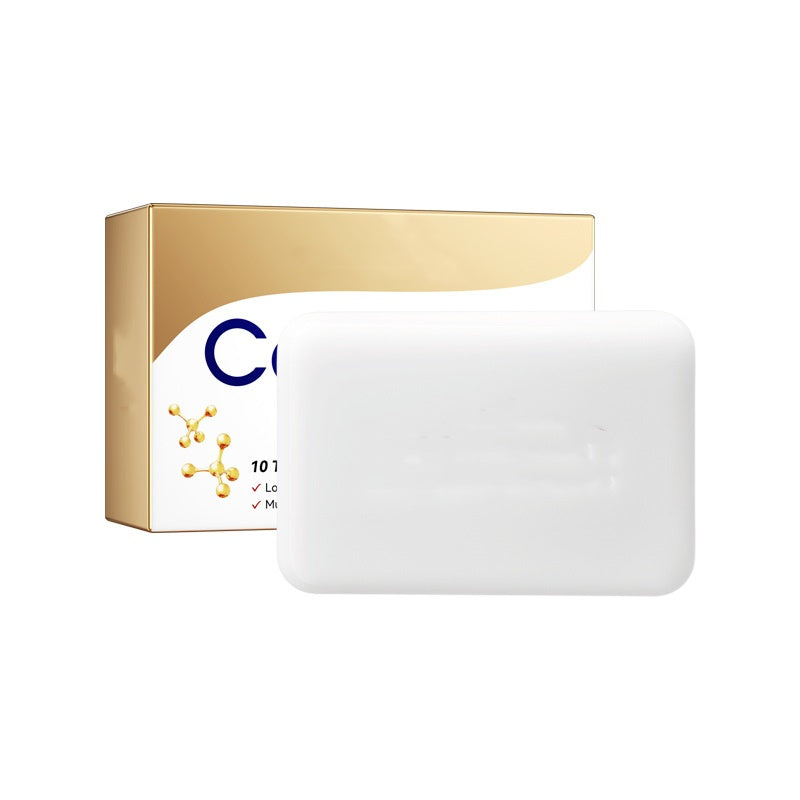 OEM Gentle Cleansing Moisturizer Nourish Smoothing Handmade Body Bath Skin Collagen Soap Bar