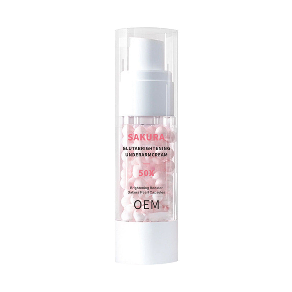 OEM Moisturizing Whitening Body Cream Sakura Gluta Brightening Under Arm Cream