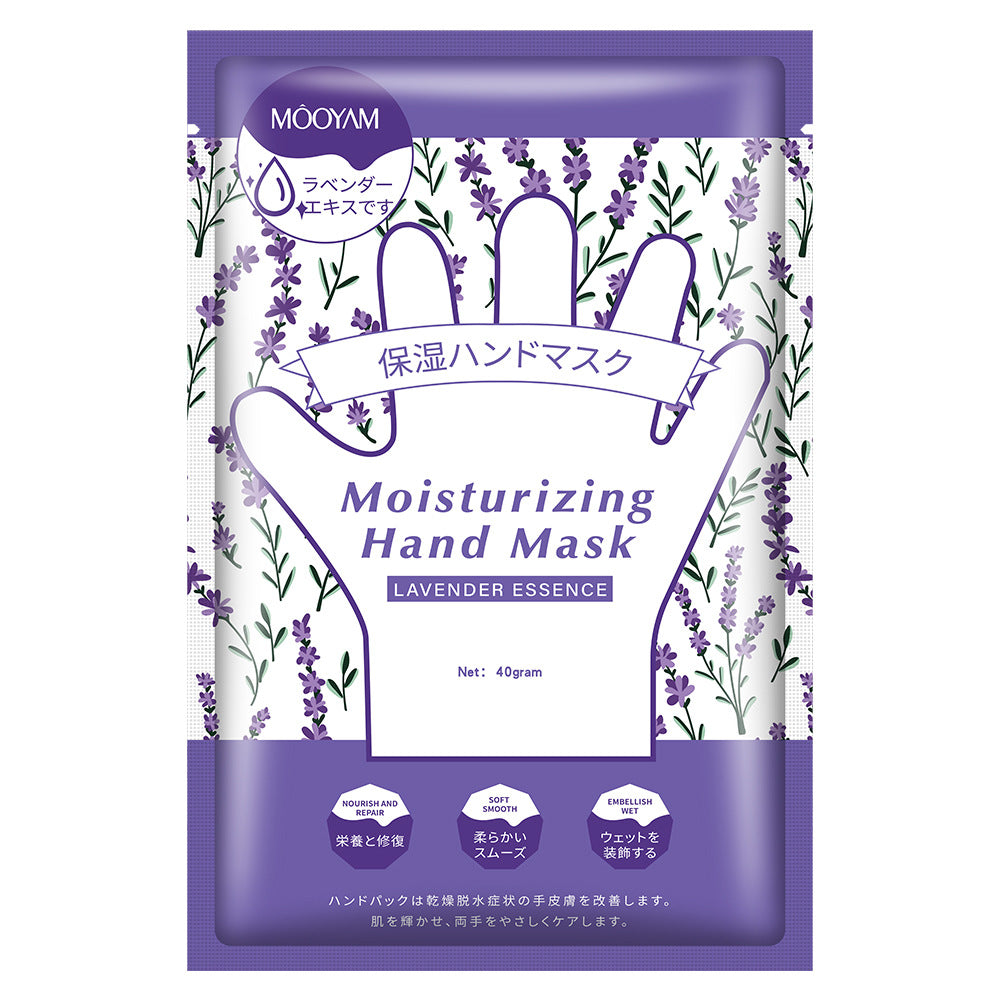 Wholesale Nourishing Lavender Moisturizing Hand Mask for Dry Skin