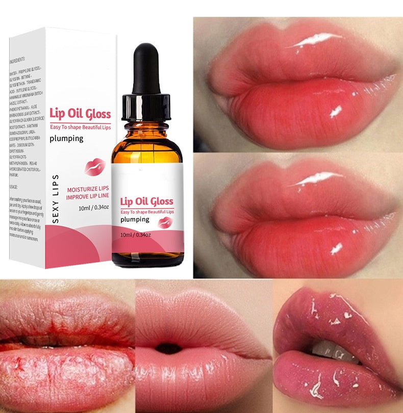 Wholesale Softening Hydrating Lip Oil Gloss for Dry Skin