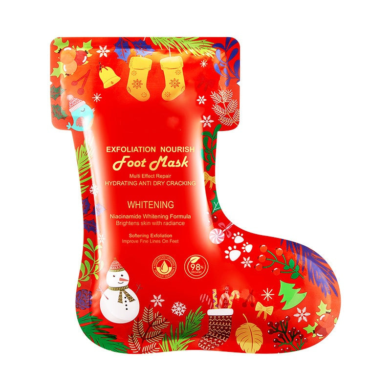 OEM Christmas Gift Gentle Exfoliating Anti Cracking Hand Foot Mask Peeling Feet For Dry Skin