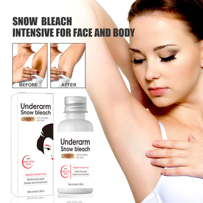 Private Label Snow Bleach Cream For Private Part Underarm Whitening Snow Bleach Lotion For Body