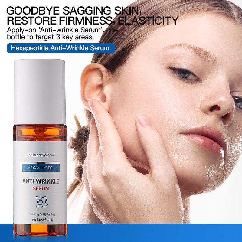 OEM Deeply Moisturizing Hexapeptide Anti Wrinkle Serum, Firming and Hydrating