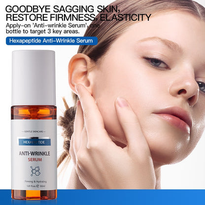OEM Deeply Moisturizing Hexapeptide Anti Wrinkle Serum, Firming and Hydrating