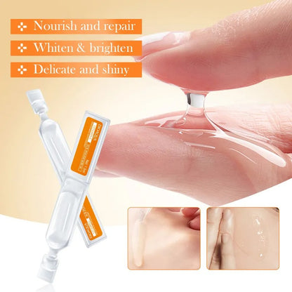 OEM Whitening Moisturizing Vitamin C Face Serum Ampoules, Facial Serum for Wrinkles & Dark Spots,Hydrating & Glowing
