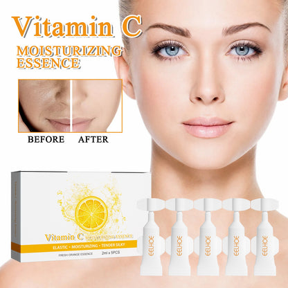 Wholesale Vitamin C Essence Ampoules, Brightening & Hydrating Ampoule for Daily Skincare, Dark Spots, Sensitive Skin