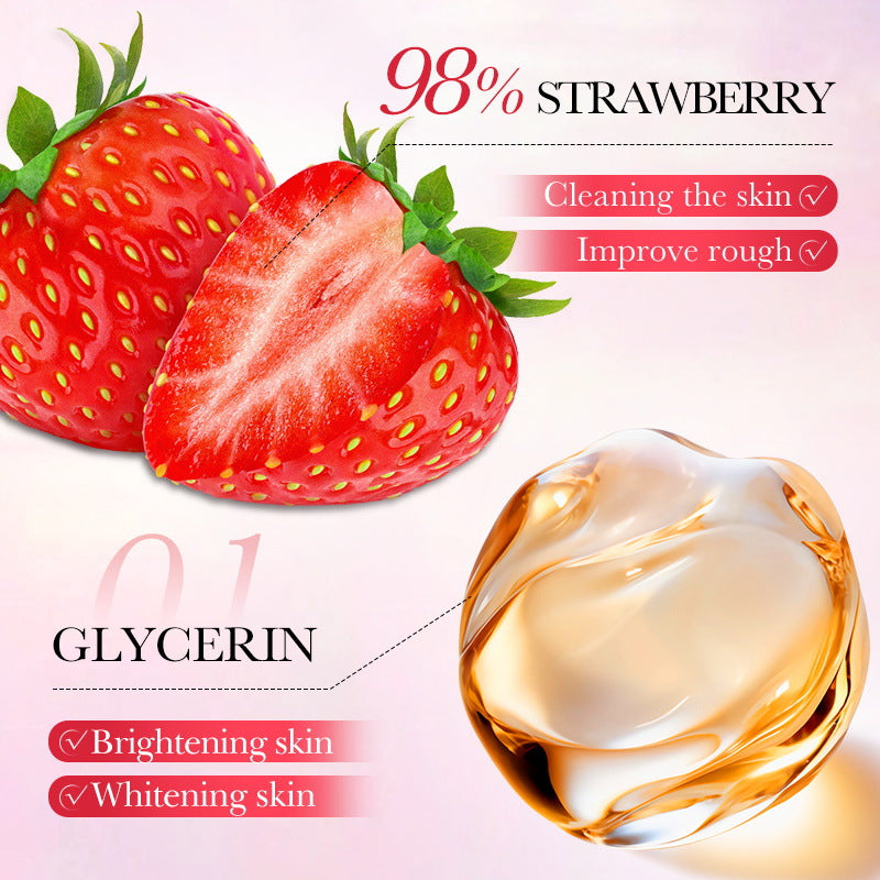 ODM/OEM Exfoliating Skin Care Strawberry Scrub Whitening Rejuvenating Face And Body Scrub