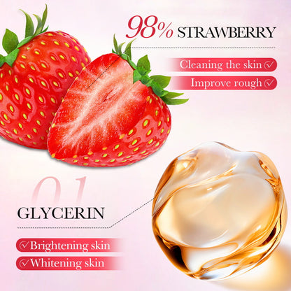 ODM/OEM Exfoliating Skin Care Strawberry Scrub Whitening Rejuvenating Face And Body Scrub