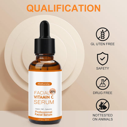 Professional Whitening Vitamin C Serum Factory, Anti-Aging Facial Serum