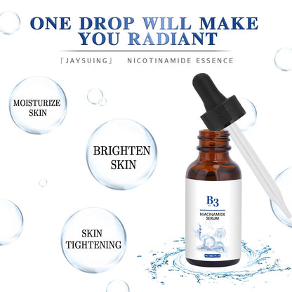 OEM Natural B3 Niacinamide Serum For Face Anti Aging, Facial Serum to Reduce Fine Lines, Dark Spots