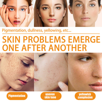 OEM Moisturizing Brightening Vitamin C Facial Serum, Rejuvenate Dull Skin, Hydrating, Promotes Brighter
