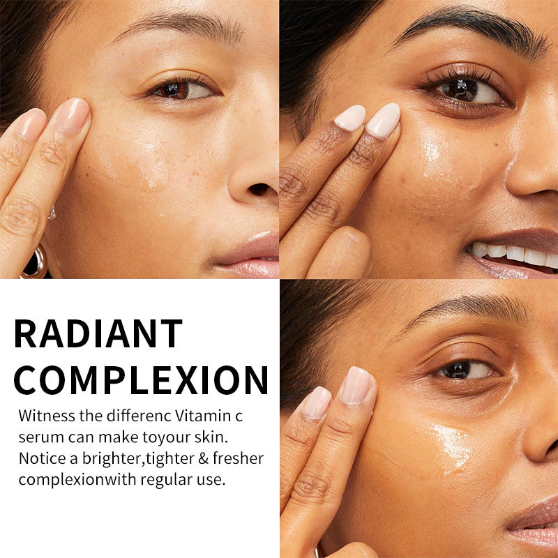 OEM Brightening Vitamin C Serum For Face with Hyaluronic Acid, Improve Appearance of Dark Spots