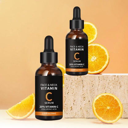 OEM Premium 20% Vitamin C Serum For Face with Hyaluronic Acid, Anti Aging Dark Spot Remover