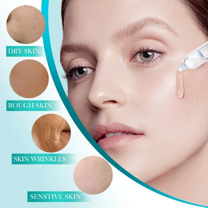 OEM Repairing Hyaluronic Acid Serum Ampoules Anti-Aging Serum for Face, Single-Use