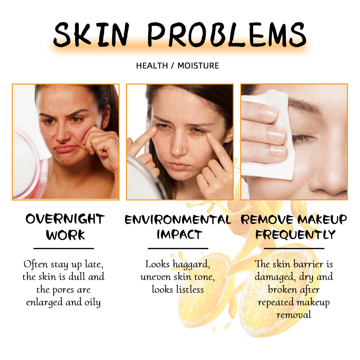 Wholesale Vitamin C Essence Ampoules, Brightening & Hydrating Ampoule for Daily Skincare, Dark Spots, Sensitive Skin