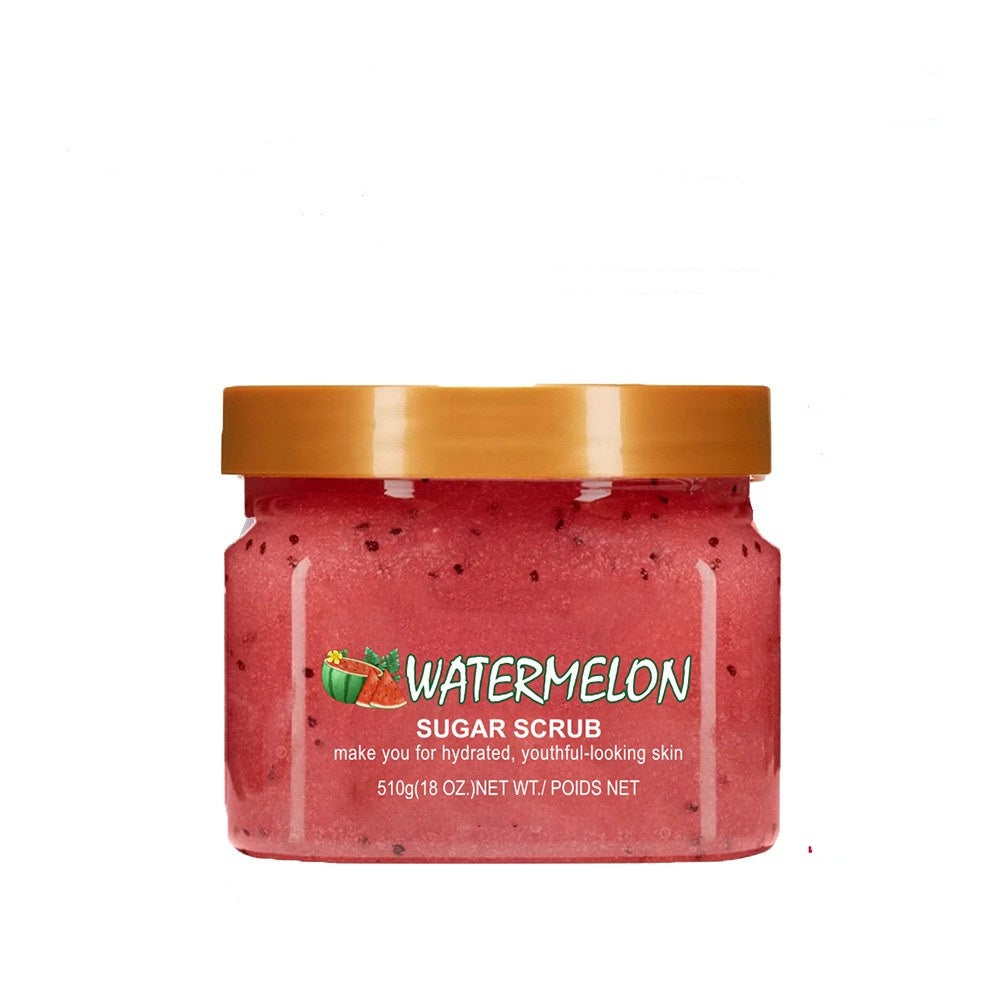 Natural Fruit Essence Sea Salt Exfoliating Moisturizing Soft Deeply Cleansing Body Scrub For All Type Skin