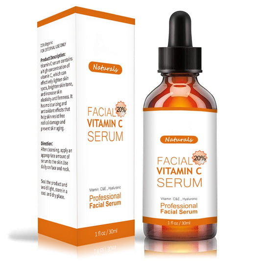 Professional Whitening Vitamin C Serum Factory, Anti-Aging Facial Serum