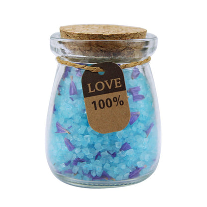 OEM Natural Bath Aromatic Sea Salt Lavender Relaxing Himalayan Pink Epsom Salt Natural Private Label Organic Flower Rose Bath Salt