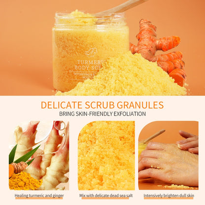 Support customization Deeply Cleansing Body Sugar Scrub Natural Moisturizing Whitening Body Scrub