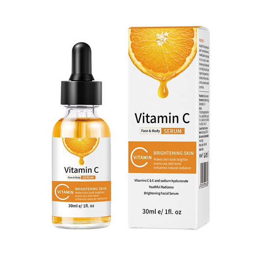 OEM Brightening Vitamin C Serum For Face with Hyaluronic Acid, Improve Appearance of Dark Spots