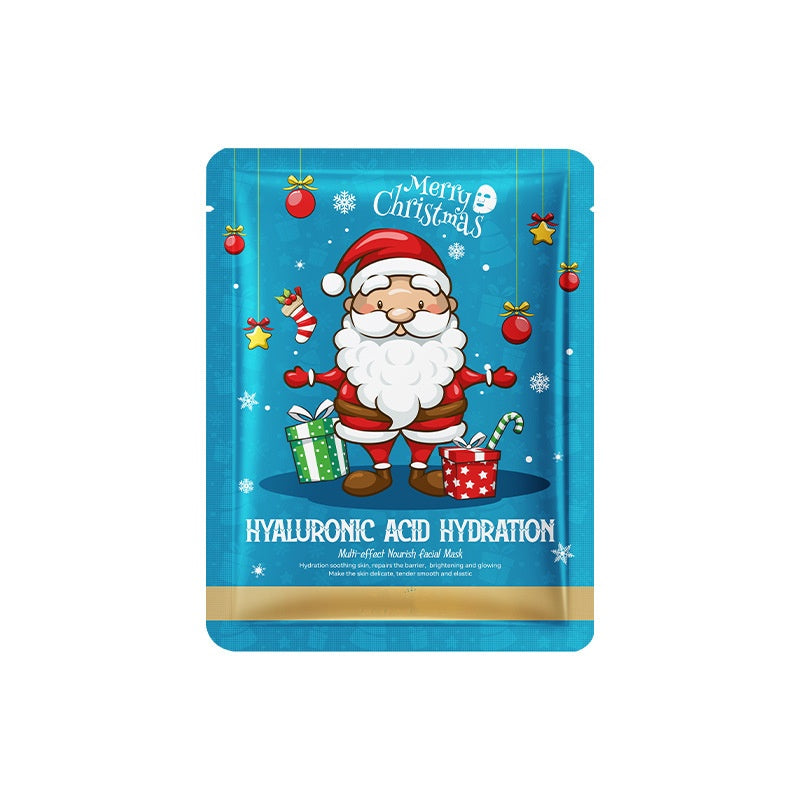 Whitening Hydrating Organic Facial SheetMask Hyaluronic Beauty Face Moisturizing Facial Mask Sheet For Christmas