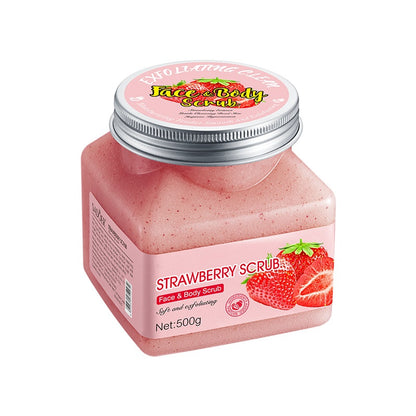 ODM/OEM Exfoliating Skin Care Strawberry Scrub Whitening Rejuvenating Face And Body Scrub