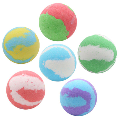 Custom Natural Moisturizing Spa Relaxing Ball Bombs Shea Butter Dry Skin Nourishing Bubble Bath Bombs