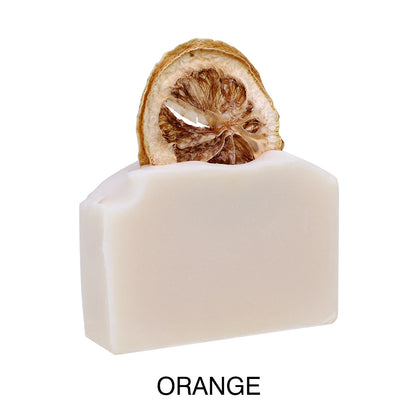 Soap Manufacturer Face Body Clean Bath Vegan Natural Orange Honey Handmade Bar Soap