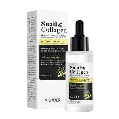 OEM Anti Aging Snail Collagen Skincare Set, Anti Wrinkle & Repair Face Skin Care Gift Set