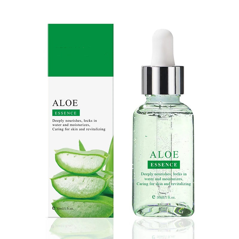 OEM Rose Aloe Smoothing Tender Skin Care Whitening Moisturizing Anti Aging Face Serum