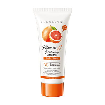 Private brand Vitamin C Anti-acne Cleanser Deep Cleansing Foam Amino Acids Face Wash