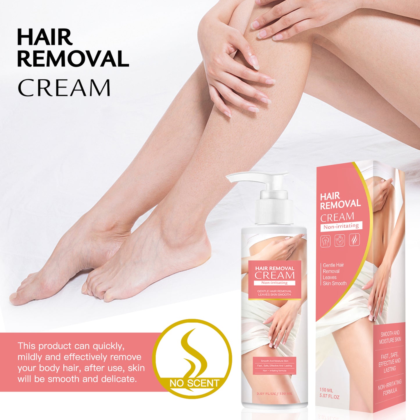 Hair removal cream 150ml/5 fl.oz