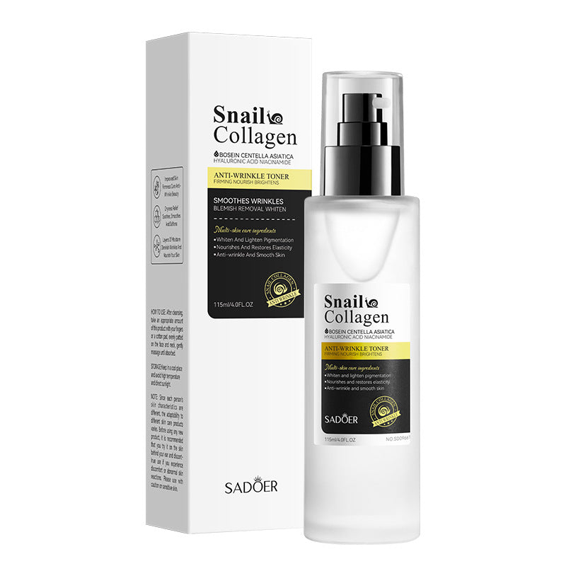 OEM Anti Aging Snail Collagen Skincare Set, Anti Wrinkle & Repair Face Skin Care Gift Set