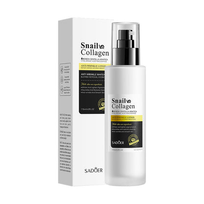 OEM Anti Aging Snail Collagen Skincare Set, Anti Wrinkle & Repair Face Skin Care Gift Set