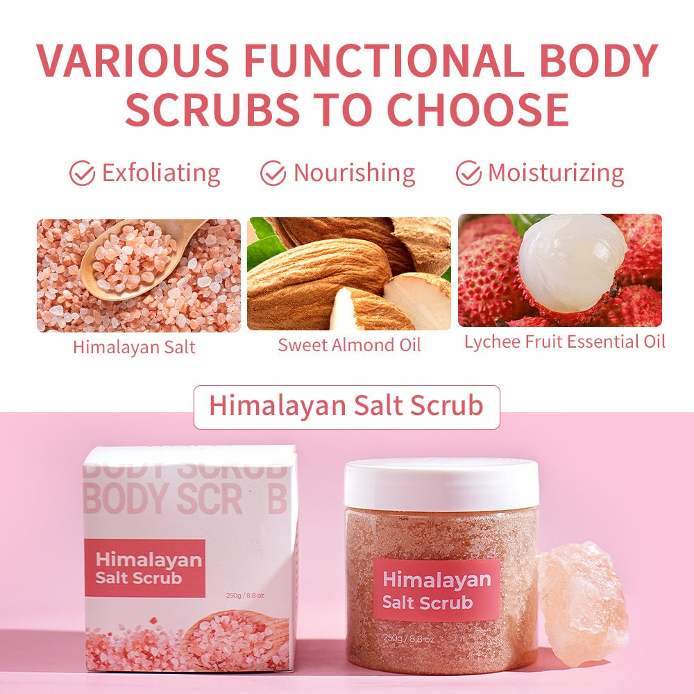 Support customization Deeply Cleansing Body Sugar Scrub Natural Moisturizing Whitening Body Scrub