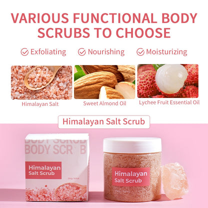 Support customization Deeply Cleansing Body Sugar Scrub Natural Moisturizing Whitening Body Scrub