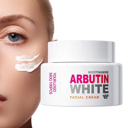 Private Label Whitening Arbutin Facial Cream Anti Aging Wrinkle Moisturizing Face Cream