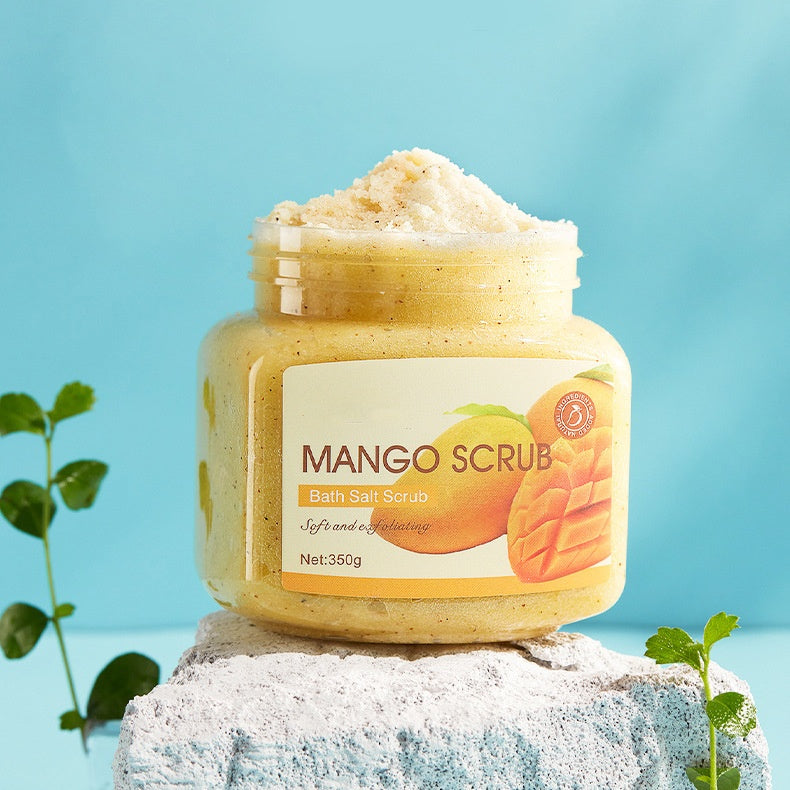 Factory Price Coconut Mango Body Bath Skin Scrub For Sensitive Skin 350g