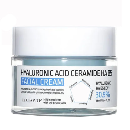 Popular Hyaluronic Acid Ceramide HA B5 Facial Cream Hydrating Face Lotion Moisturizing Cream