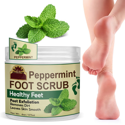 OEM Body Care Deep Cleansing Foot Exfoliation Peppermint Foot Scrub Remove Dead Skin Body Scrub