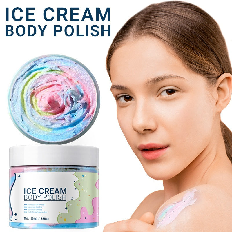 Best Selling Colorful Ice Cream Exfoliating Body Polish 250ML